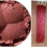Eye Shadow Mineral Ruby Red Makeup Cosmetics Loose..