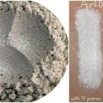 Mineral Eye Shadow, White Sparkly Shimmery,..