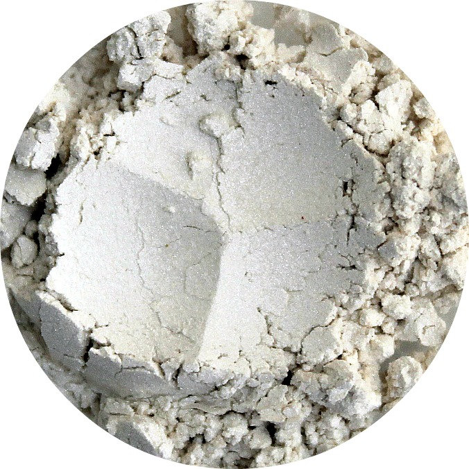 Mineral Eyeshadow, White Shimmery, Mineral Makeup, Eye Highlight, Pearl Eye Color, All Natural Cosmetics