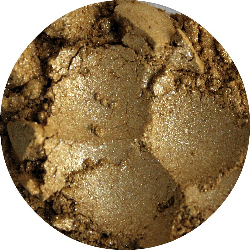 Mineral Eye Shadow Yellow Gold Eyeshadow Color Natural Cosmetics Makeup- Topaz Birthstone Collection